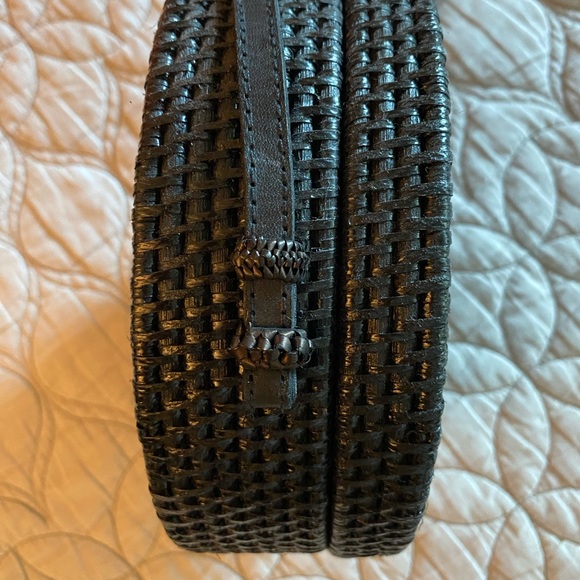 NWOT | Round Rattan Boho Bag — Black - Picture 5 of 11